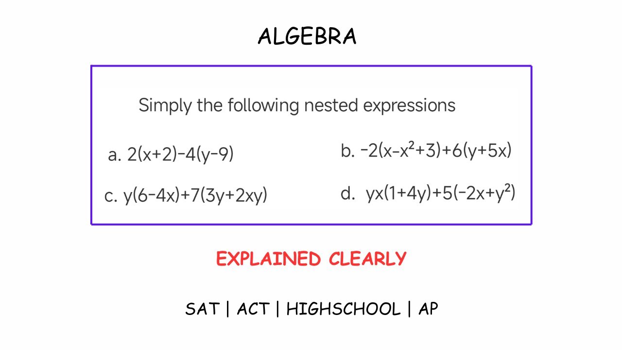 How to Expand Nested Expressions in Algebra | Math Feed