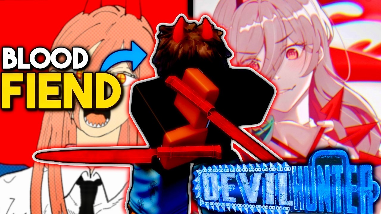 Точка зрения: Ваш главный персонаж, Кровавый демон, в игре Devil Hunter.