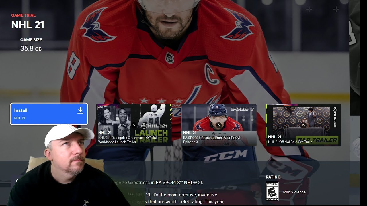 EA SPORTS  NHL 21 Be A Pro  XBOX ONE X  Live:Stream