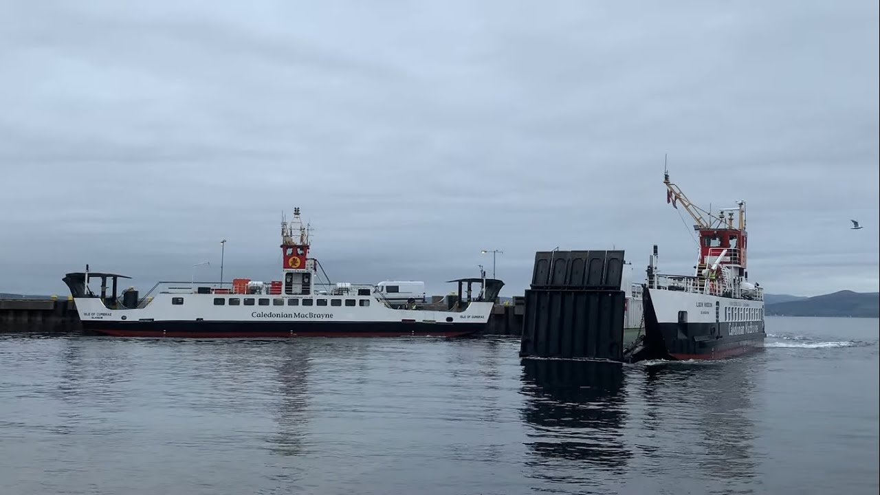 Largs to Cumbrae Ferry Changeover!