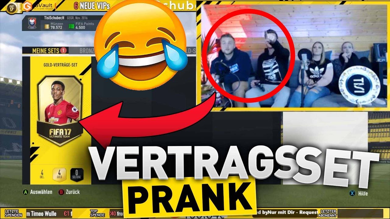 SO PRANKST DU DEINE FREUNDE IN FIFA 17😂😳 UNSERE BESTEN PRANKS !!! ULTIMATE TEAM (DEUTSCH)