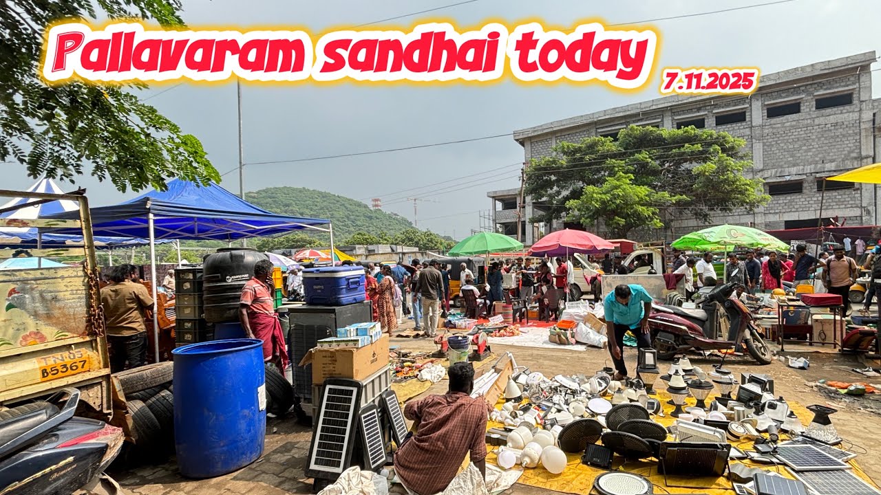 🔥Pallavaram Sandai Full Walkthrough…🤝electronic hub | vintage items 🔥