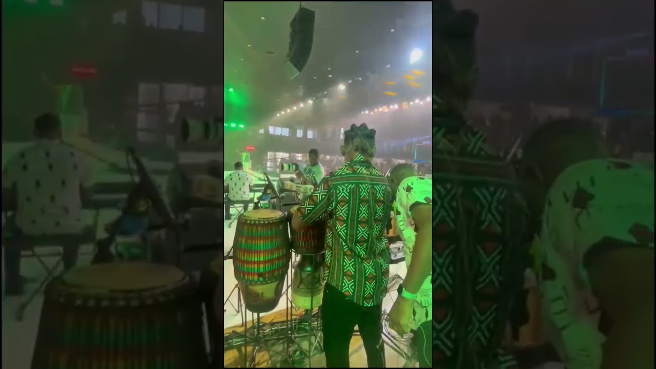 On drums for Tembalami from Zimbabwe at Celestial Praise Xll. #MS #Drummer #Mirira