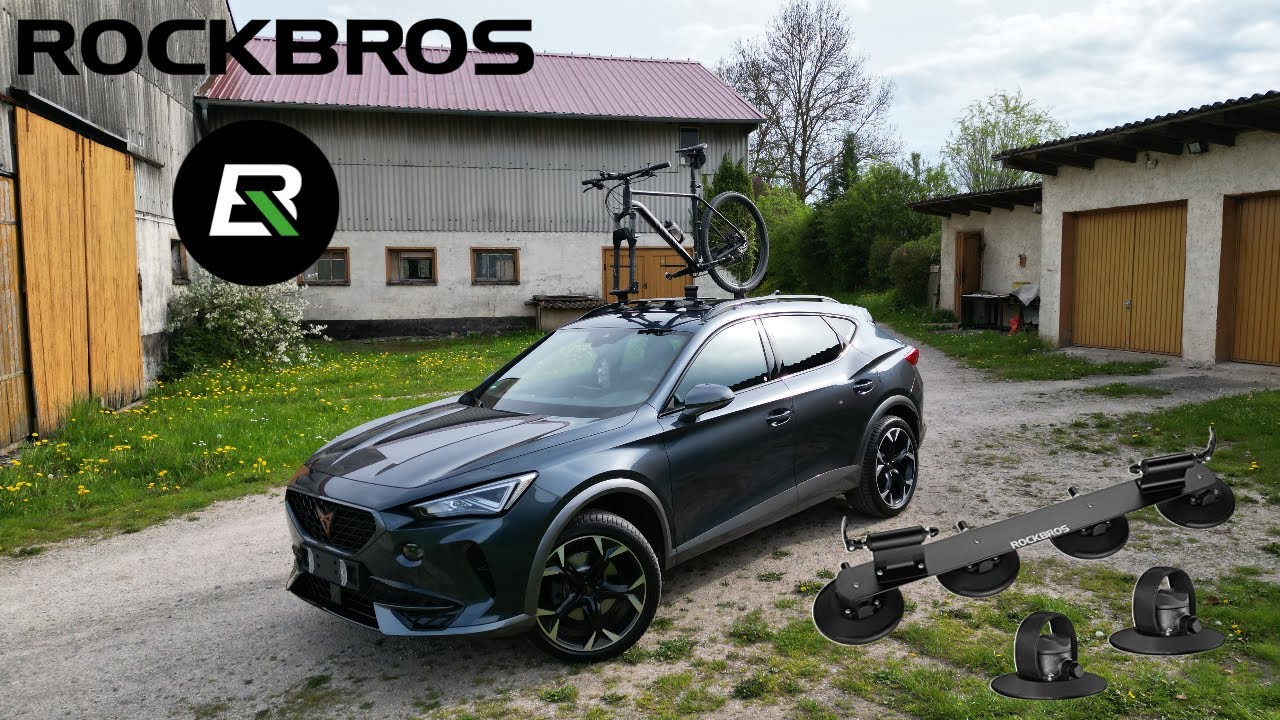 Rockbros suction bike rack review and test drive on a Cupra Formentor !#rockbros #cupra #formentor