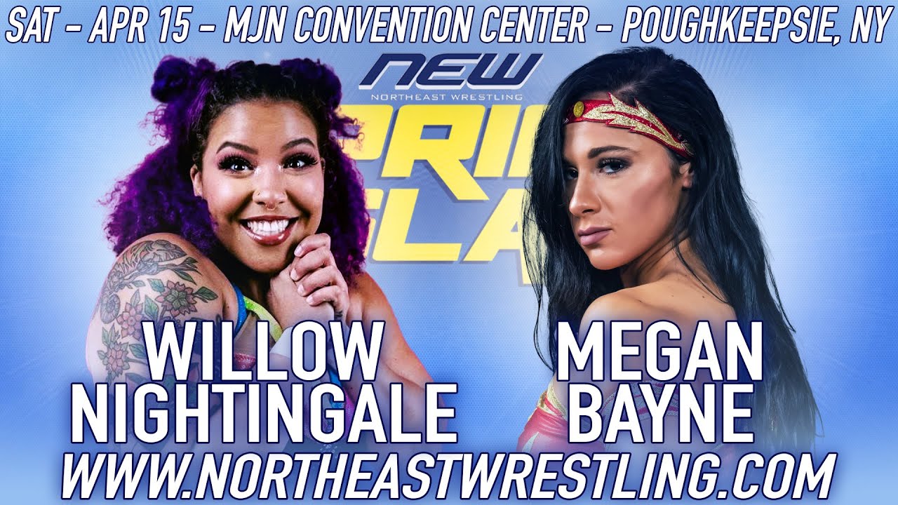 Willow Nightingale vs Megan Bayne - Spring Slam 2023 - MJN Convention Center - Poughkeepsie, NY