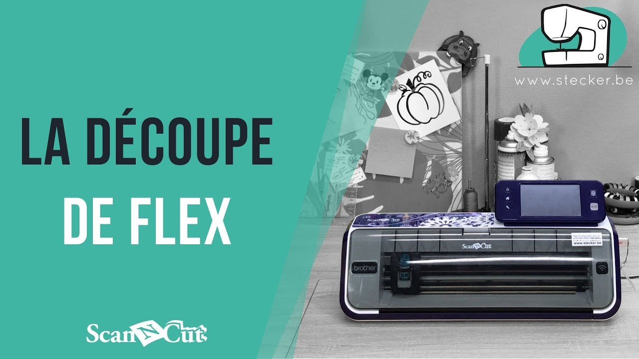 Tutoriel ScanNCut CM - Comment découper du Flex thermocollant ?