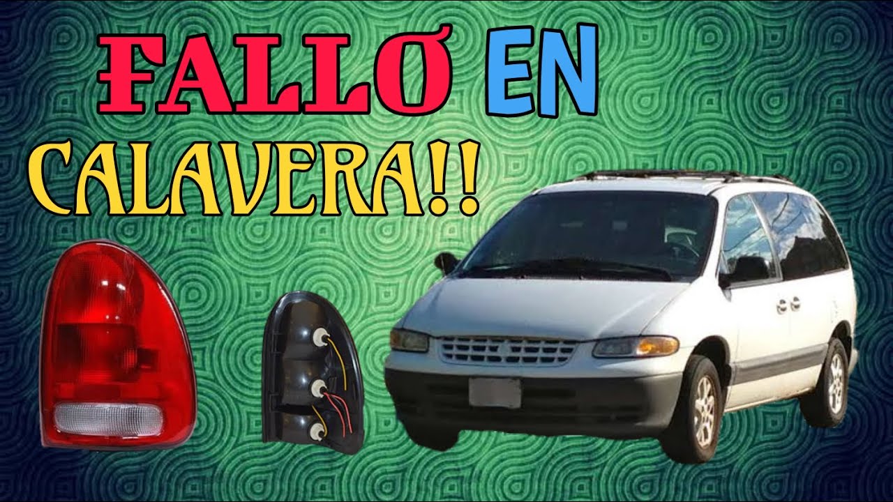 🛑Arregla las LUCES DE STOP de tu Voyager, Caravan, Town & Country ¡VE SI ES TU FOCO O TU CALAVERA!🛑