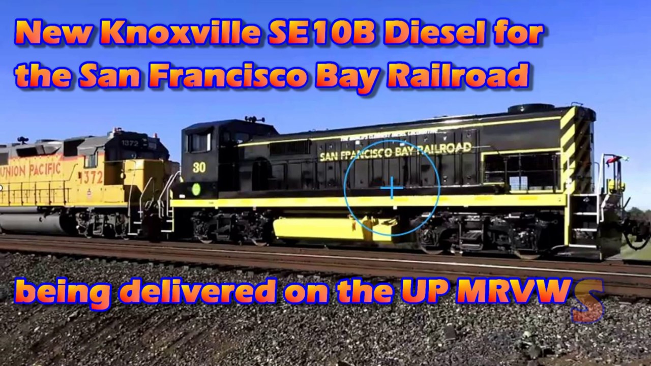 New Knoxville SE10B Diesel for the San Francisco Bay Railroad on the MRVWS