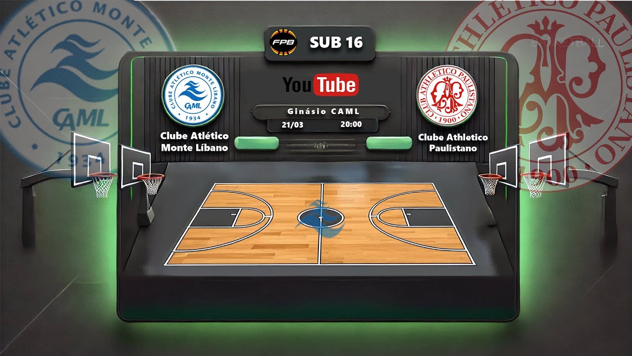 Clube Atlético Monte Líbano X Clube Athletico Paulistano - Categoria Sub 16