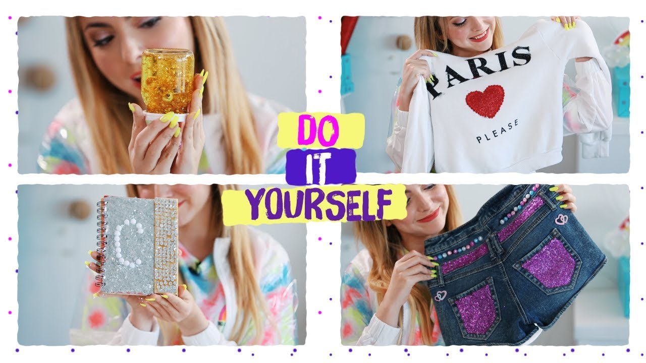 4 DIY LIFE HACKS GENIALES CON GLITTER | Cande Copello