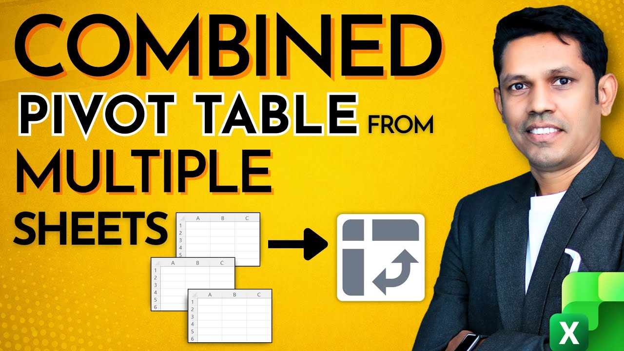 One Pivot Table from Multiple Sheets 🤯