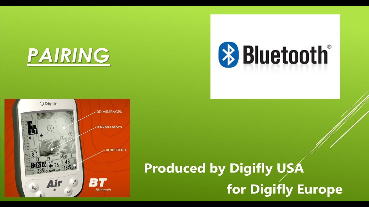 Digifly AIR BT: Pairing your Bluetooth