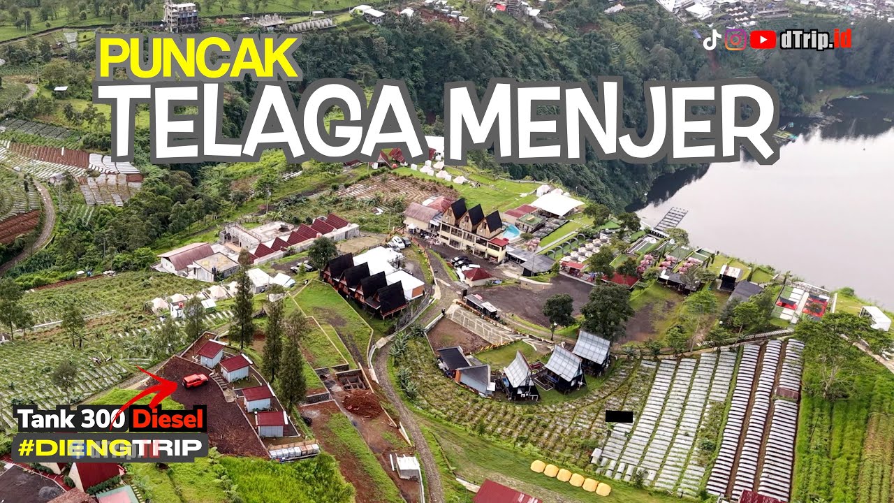 View Telaga Menjer, Dieng