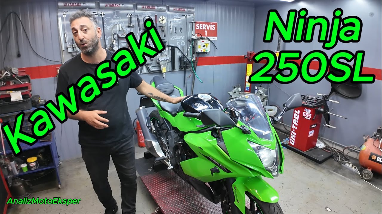 Kawasaki Ninja 250SL Yeşil Peri // AnalizMotoEksper