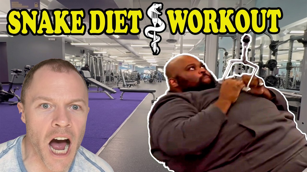 Mathew Westwood Trains Under Snake Diet Coach Cole Robinson (INTENSE GYM WORKOUT)