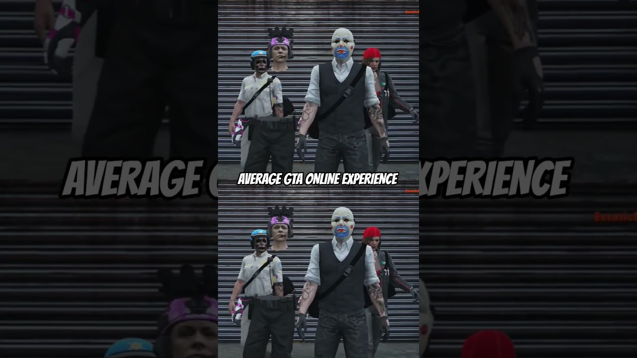 AVERAGE GTA ONLINE EXPERIENCE #gta #gtaonline