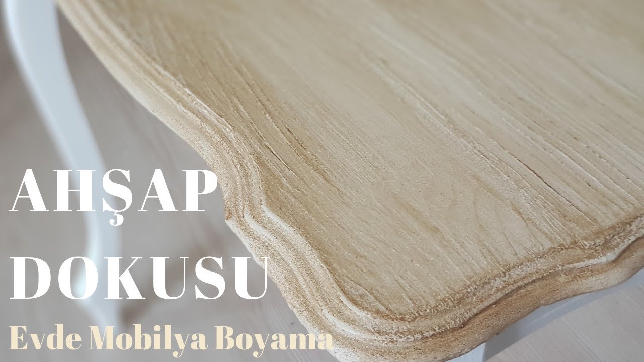 Dokulu, Dokusuz Budak Masif Mobilya Yapılışı - Evde Mobilya Boyama