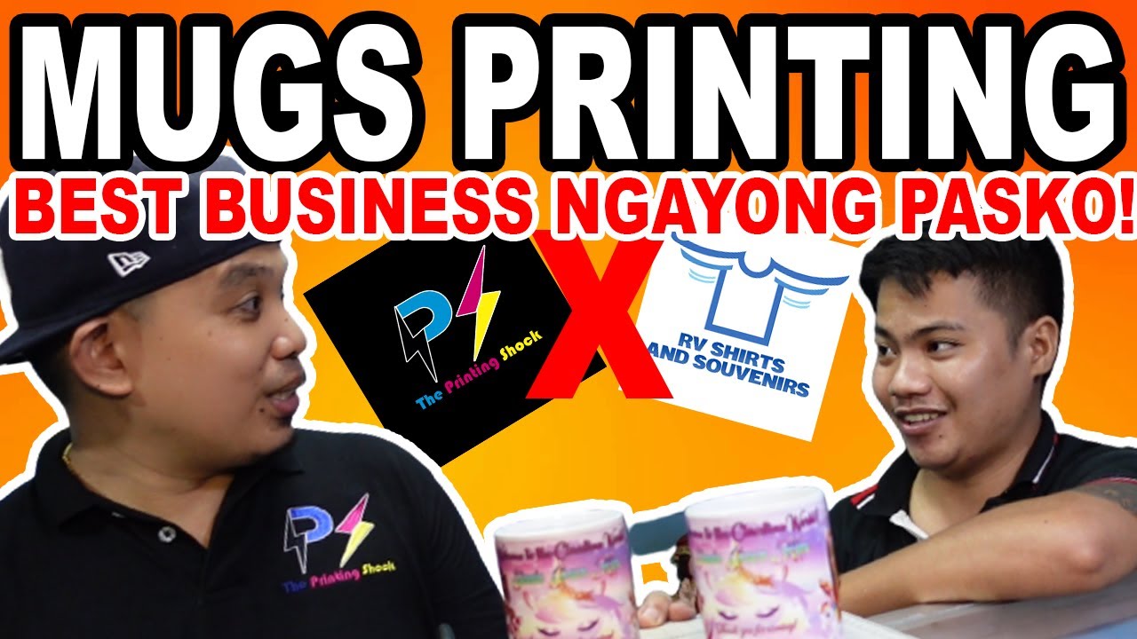 MUGS PRINTING BUSINESS | MAGIC MUGS | SUBLIMATION MUGS | The Printing Shock | Marlon Ubaldo