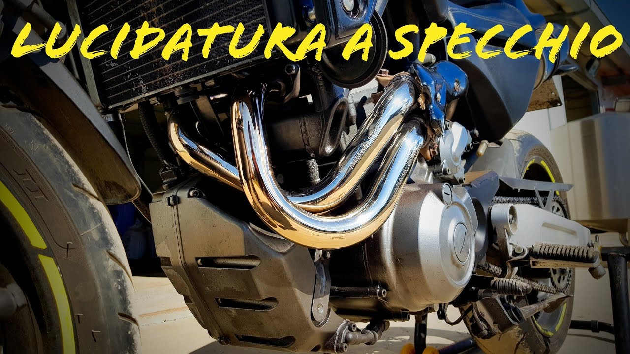 Come lucidare a specchio i collettori | Yamaha MT 03 660