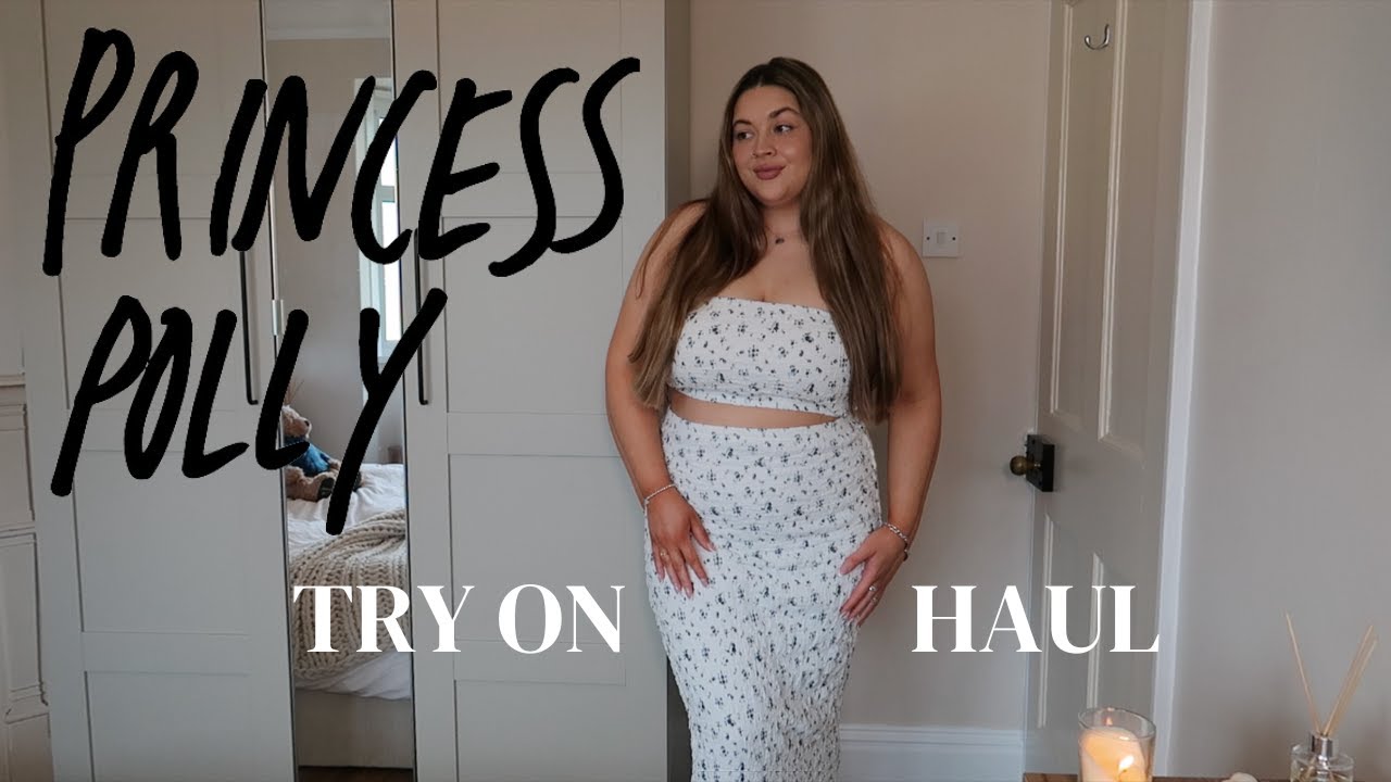PRINCESS POLLY TRY ON HAUL | SIZE UK 14 | summer and holiday staples