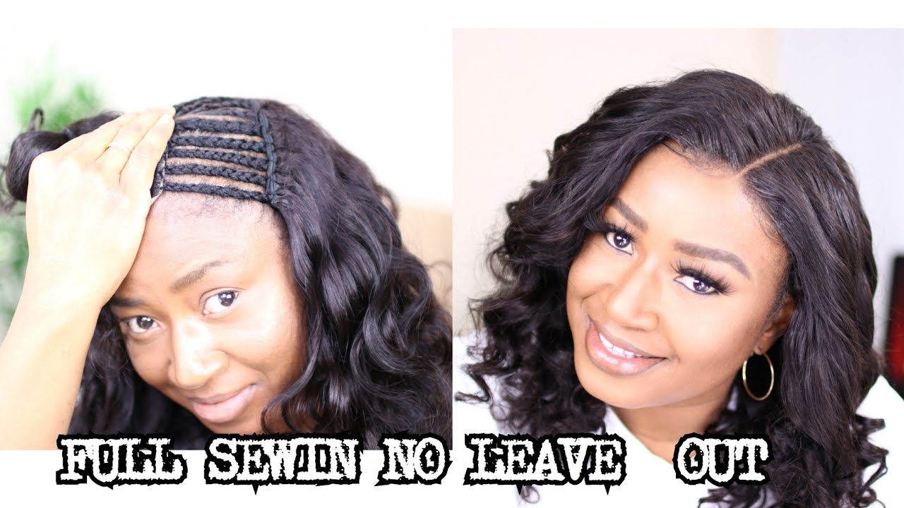 FULL SEW IN NO LEAVE OUT PERFECT FOR BEGGINERS FT ISEE HAIR