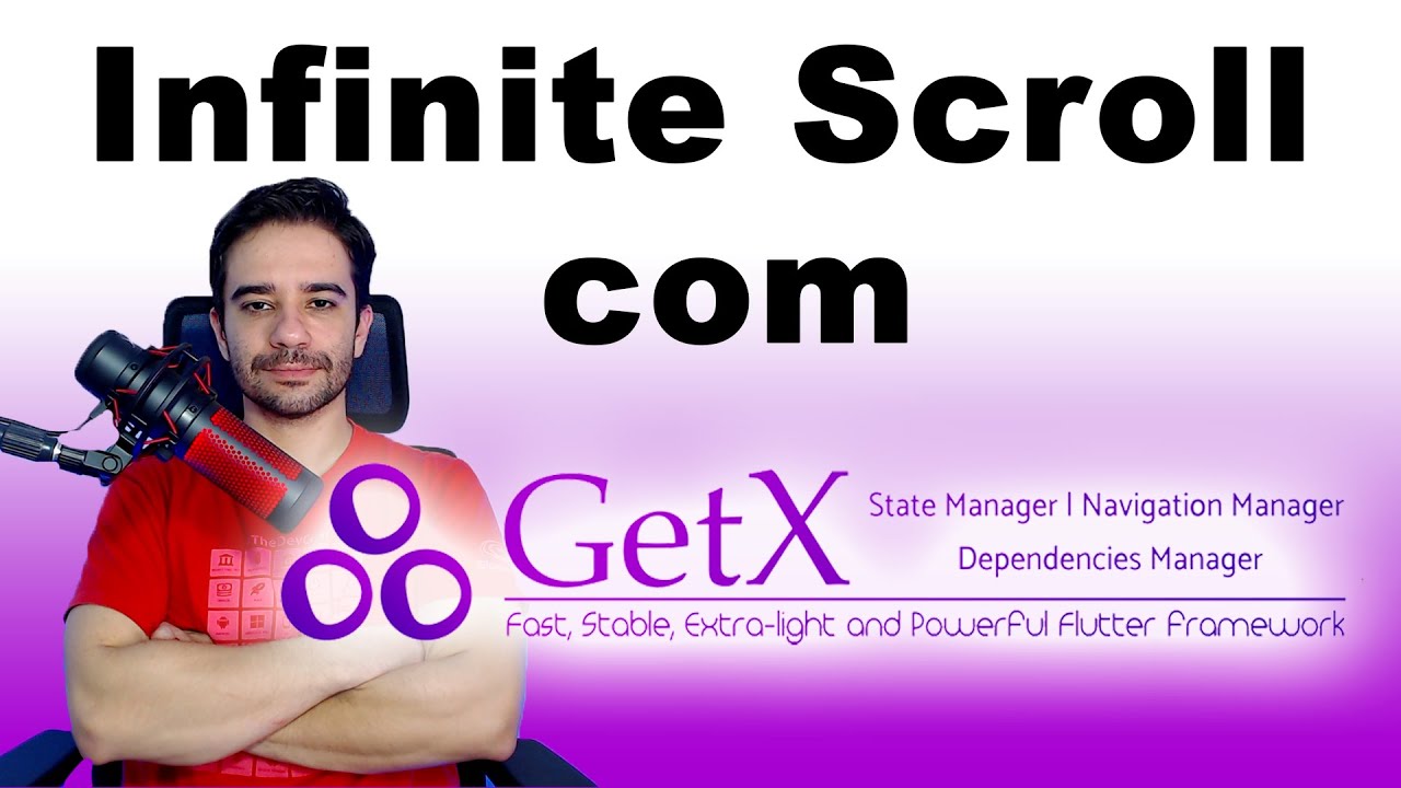 Flutter como criar um Infinite Scroll com GetX e DIO