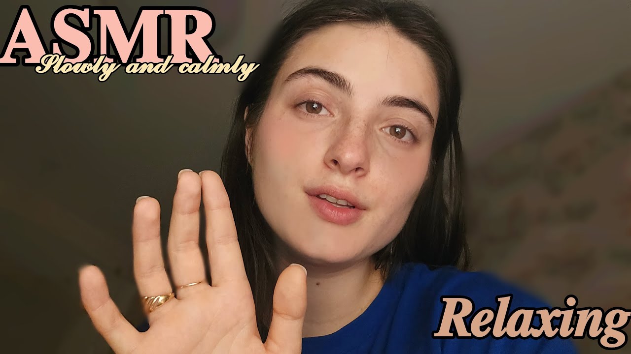 Медленный  и спокойный АСМР🌼💞 // водные тригеры💦 // жвачка 