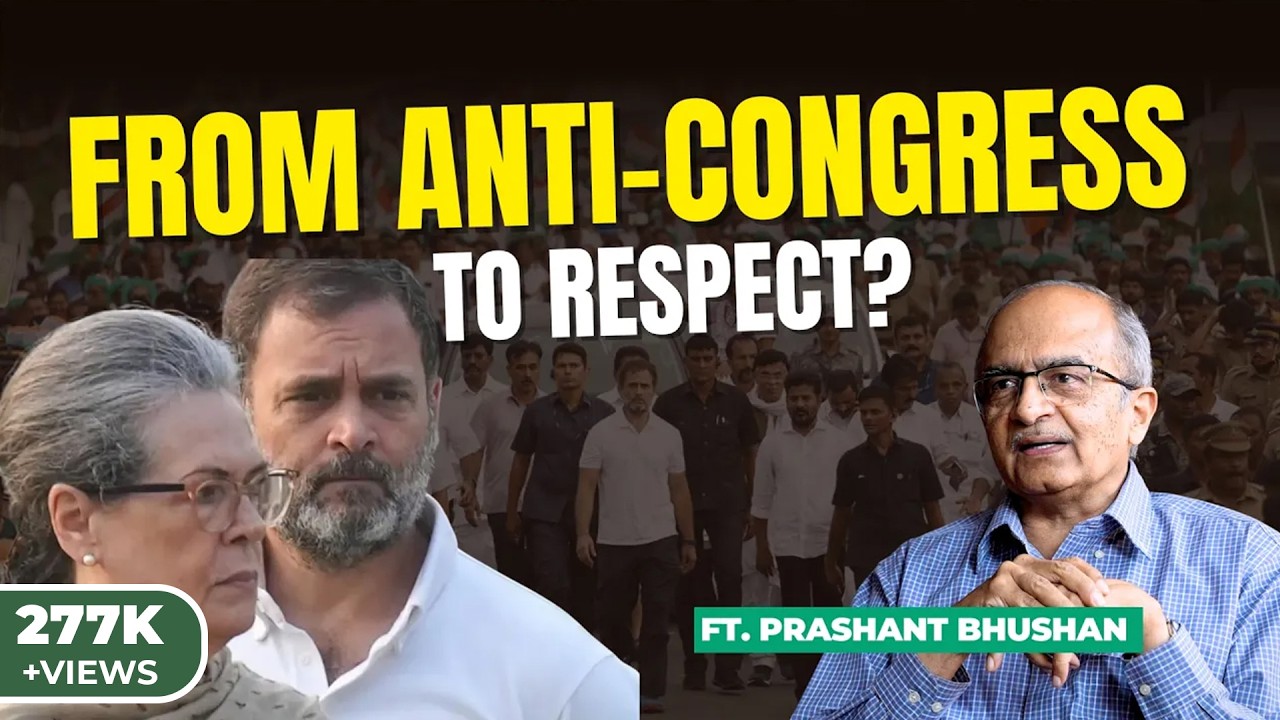 From Critic to Respect: Prashant Bhushan on Rahul, Sonia & Congress