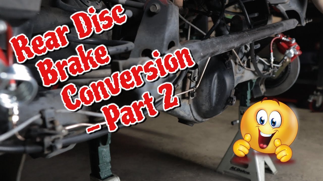 Rear Disc Brake Conversion Part 2 - 3rd Gen 4Runner ('96-'02)/1st Gen Tacoma ('96-'04)