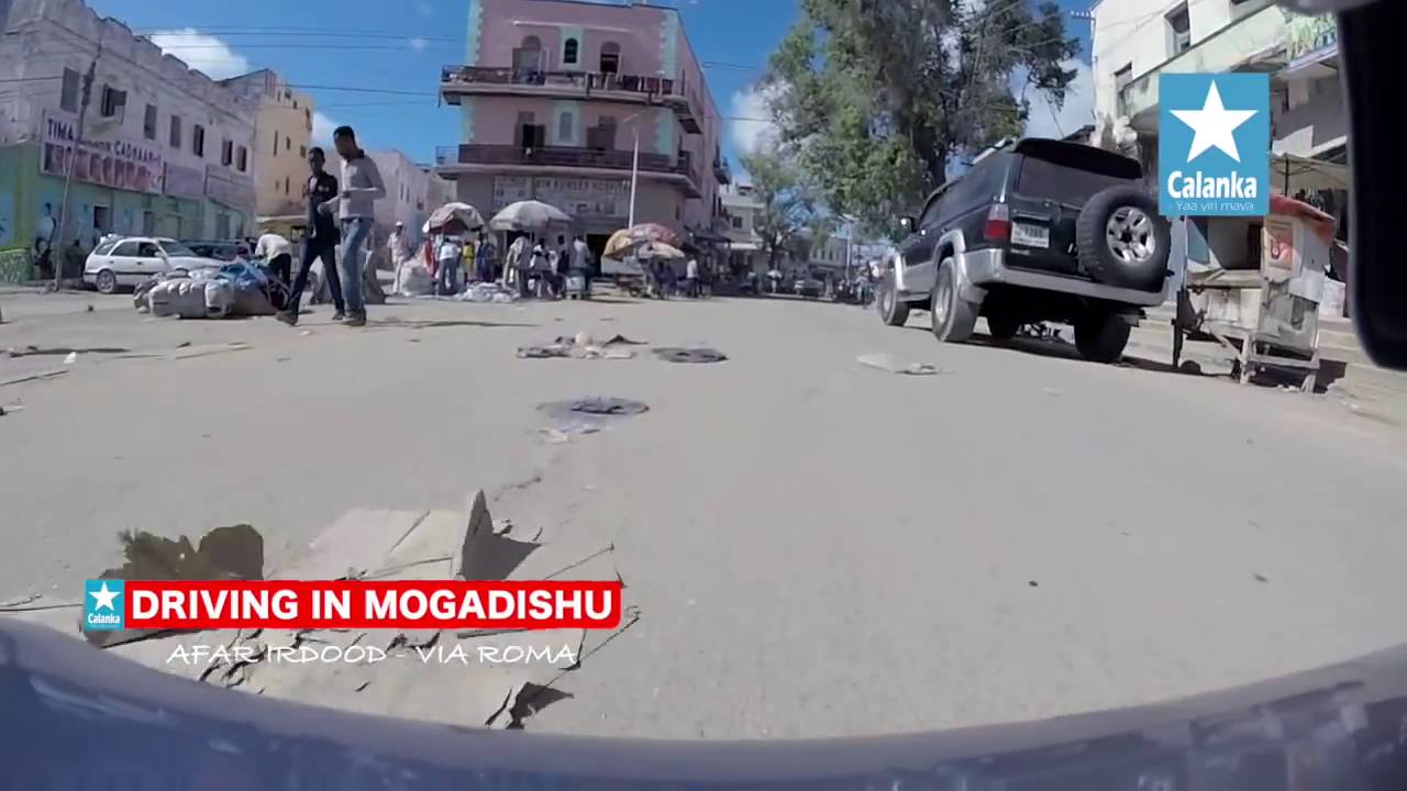 Driving in Mogadishu VIA ROMA