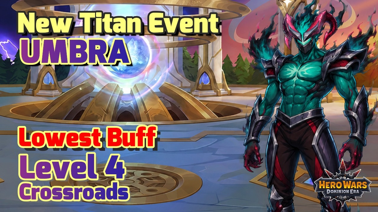New Titan UMBRA Event || Level 4 - Crossroads || Walkthrough