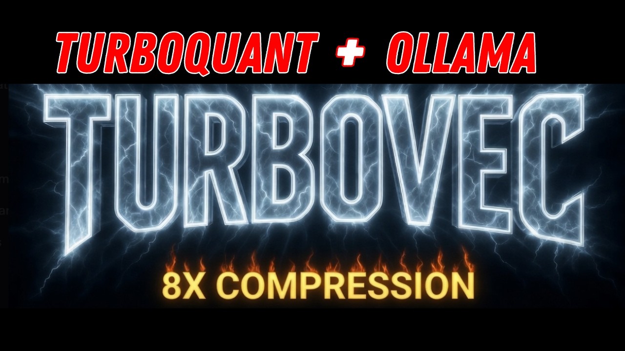 Turbovec &mdash; реализация TurboQuant от Google с использованием Ollama | Доказанная эффективность 8-к...