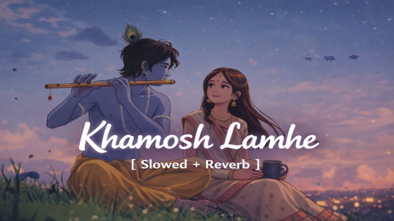 Khamosh Lamhe 🌙 | Slowed & Reverb Lofi | Peaceful Night Vibes