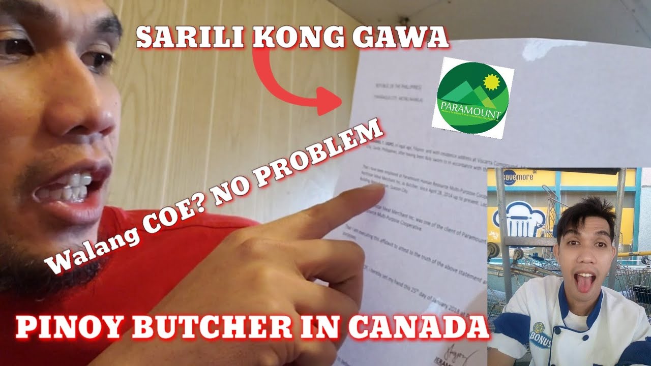 Paano kung walang COE....