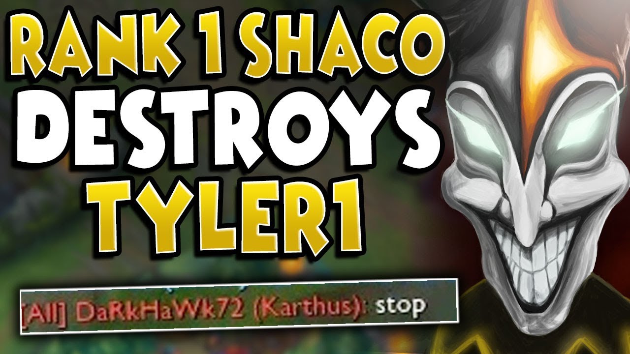 RANK 1 SHACO WORLD 