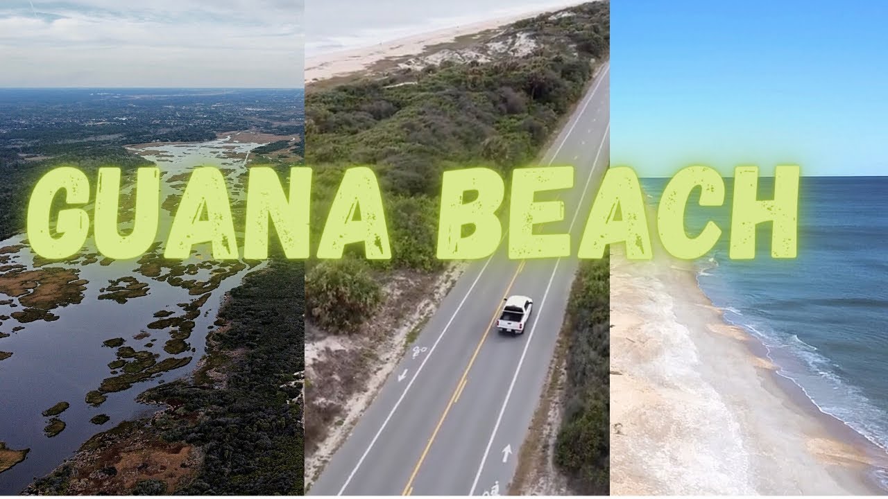 Guana River Preserve| Drone footage |Florida&rsquo;s Natural Beauty | State Park