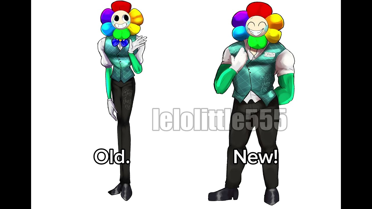 Updating Channel Dandy’s World designs+headcannons (Part 2)