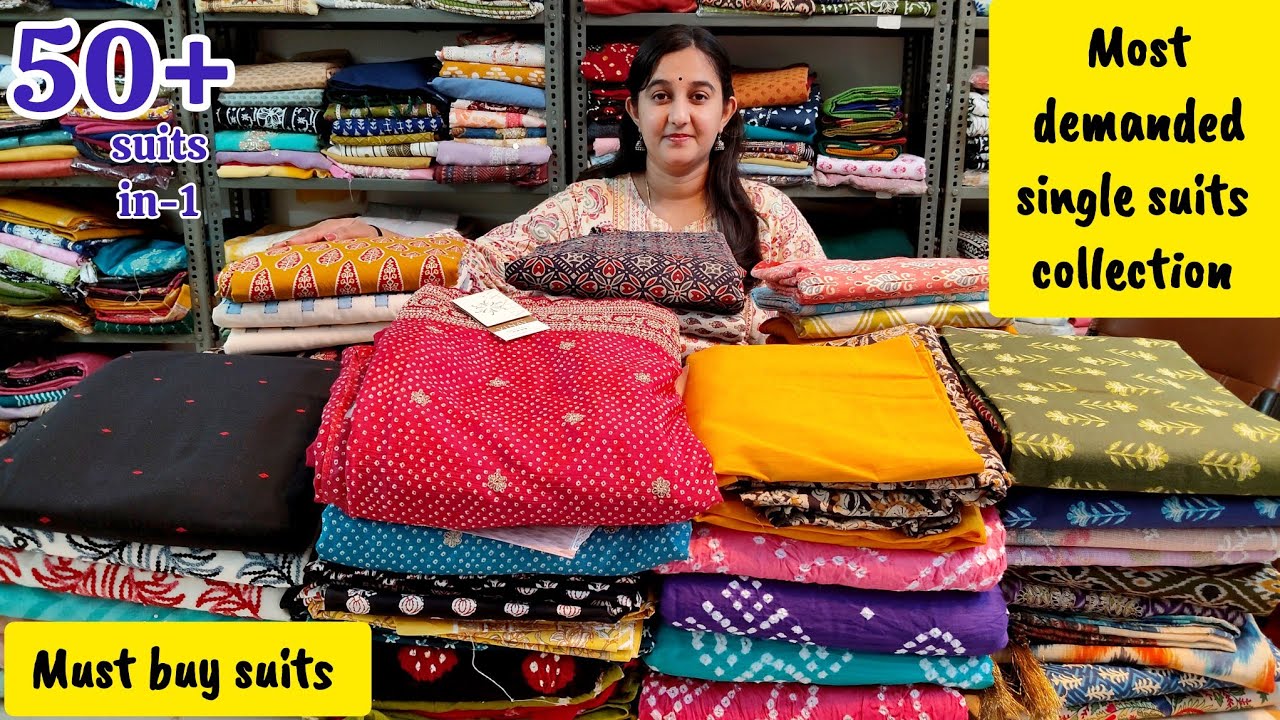 Most demanded single suits🌹south cotton🌹Pure cotton suit🌹Batik cotton🌹Maheshwari cotton🌹Bandhej suit