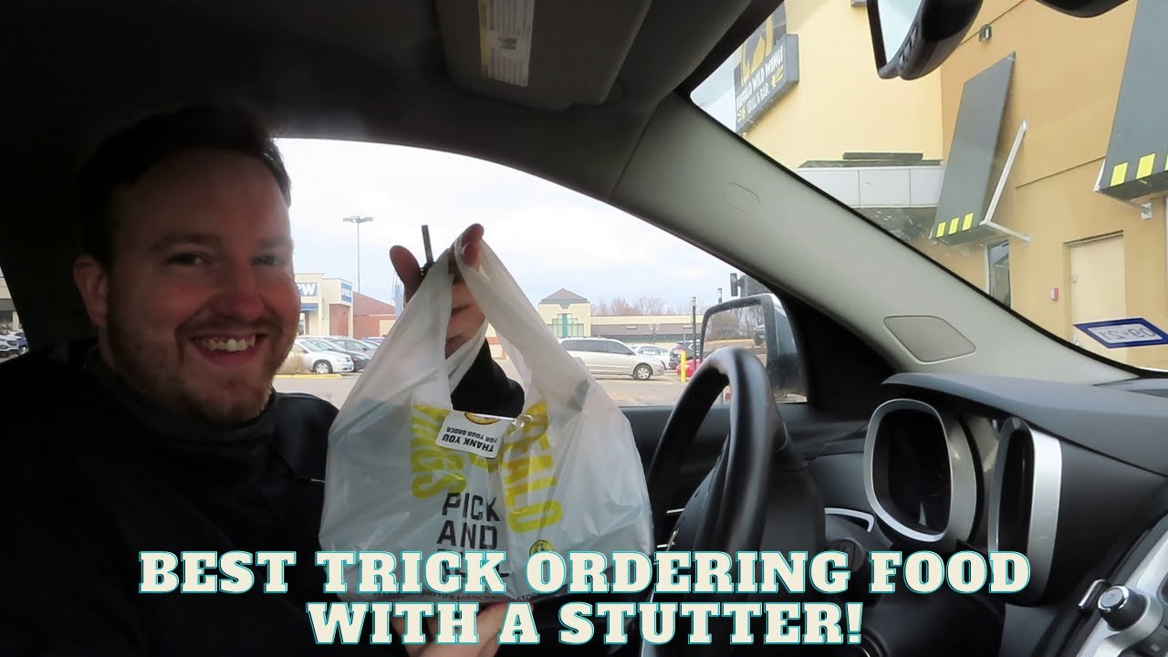 BEST Trick Ordering Food With a Stutter!