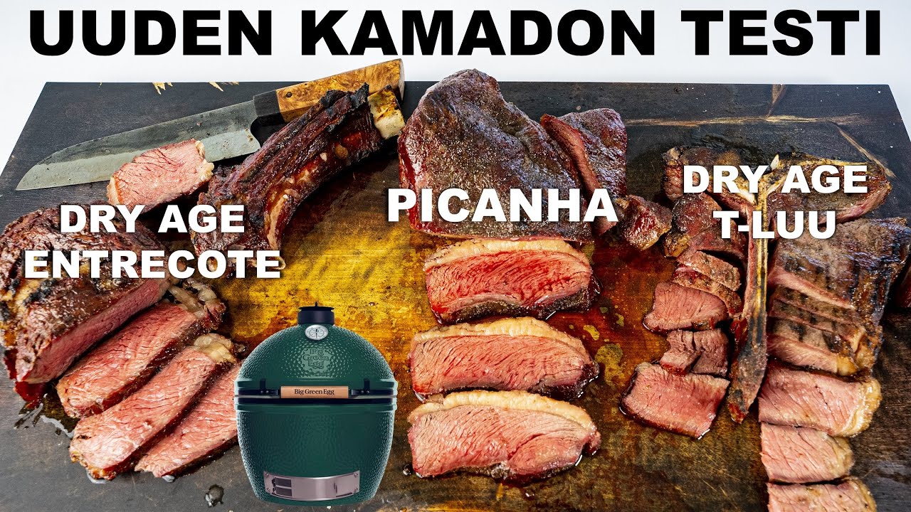 New Grill Day! Picanha Kokonaisena UUDESSA BIG GREEN EGG Kamadossa