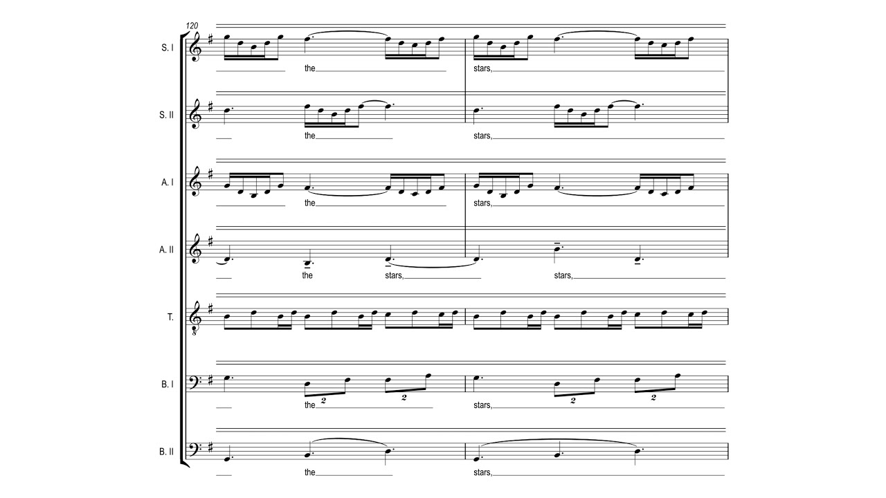 Jēkabs Bernāts | CREATION OF THE WORLD: OVID'S FOUR WINDS | State Choir 