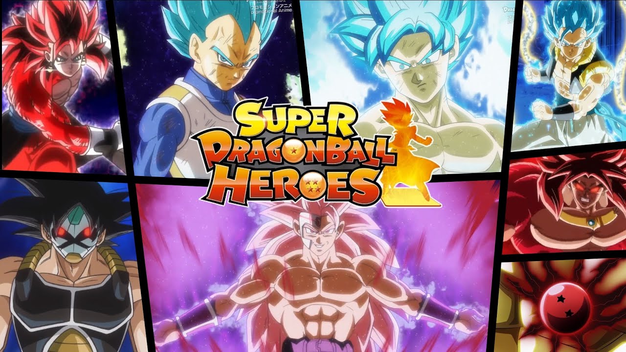 Объяснение всех эксклюзивных трансформаций героев Super Dragon Ball