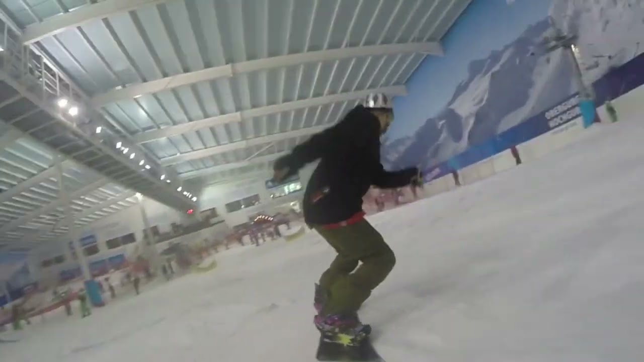Snowboarding progression
