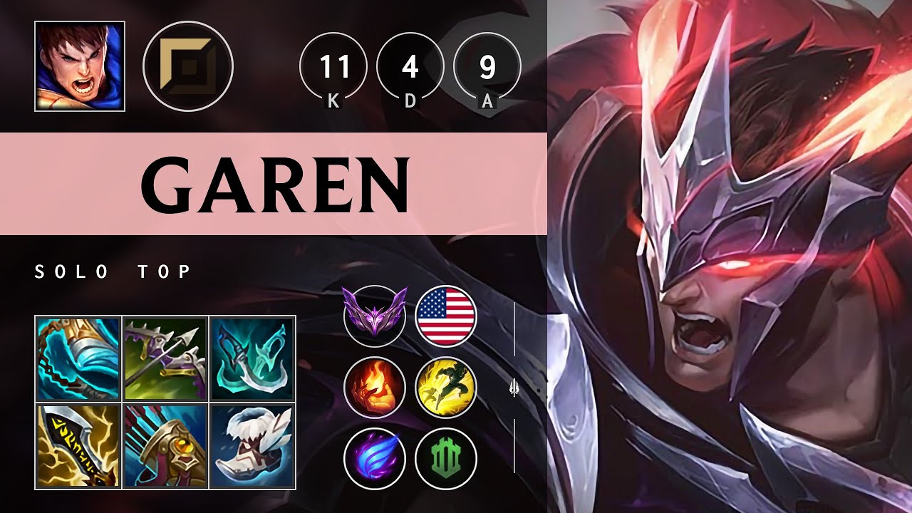 Garen Top vs Darius: Unstoppable - NA Master Patch 14.20