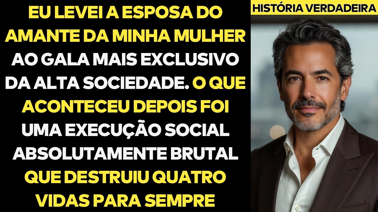 Levei A Esposa Do Amante Da Minha Mulher Ao Gala E O Que Houve Foi Brutal