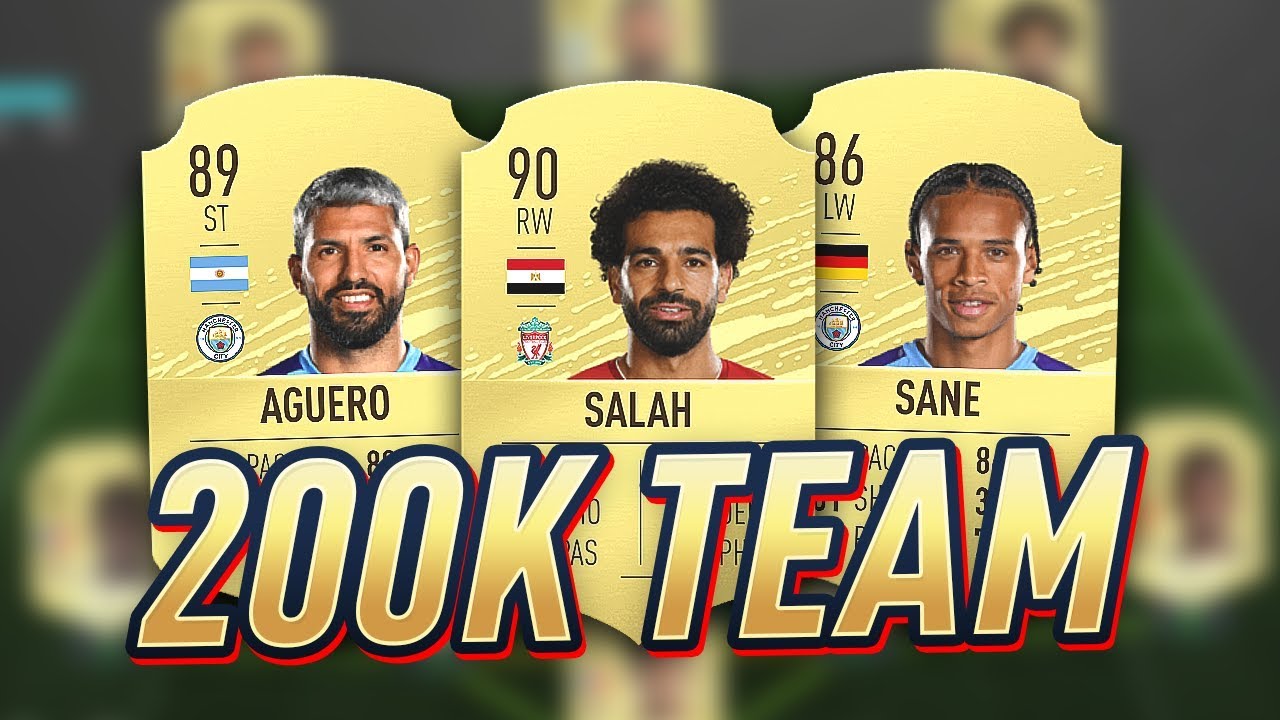 BEST POSSIBLE 200K WEEKEND LEAGUE TEAM (200K SQUAD BUILDER) - FIFA 20 Ultimate Team