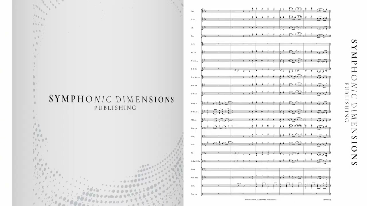 SDP217-23 SAINT NICHOLAS FANTASY (Concert Band) - Georges Sadeler