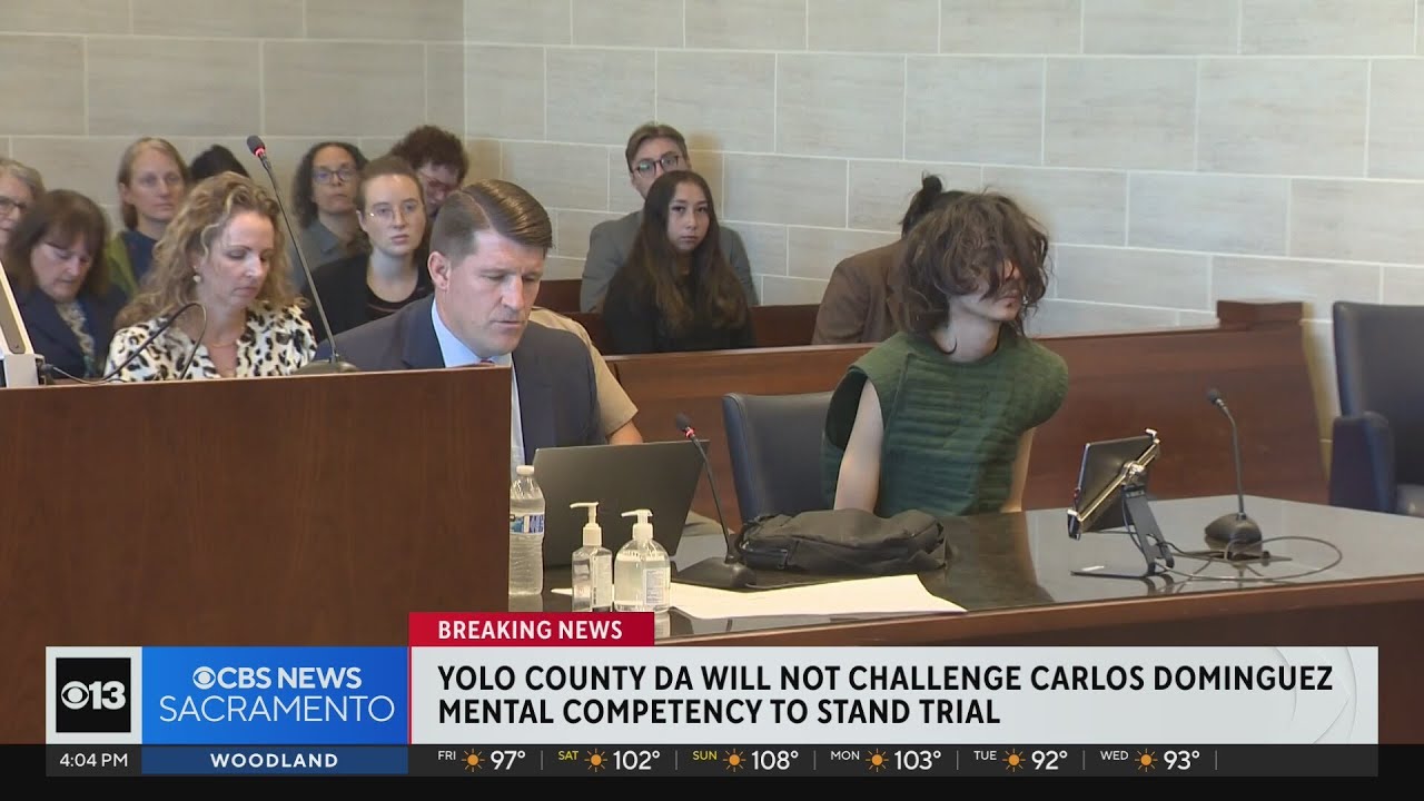 Yolo County DA drops challenge to finding that Davis stabbings suspect Carlos Dominguez is not compe