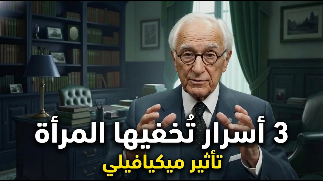 ميكيافيلي يكشف: المرأة تقرر قبل أن تتكلم — 3 أسرار لا يعرفها 99% من الرجال