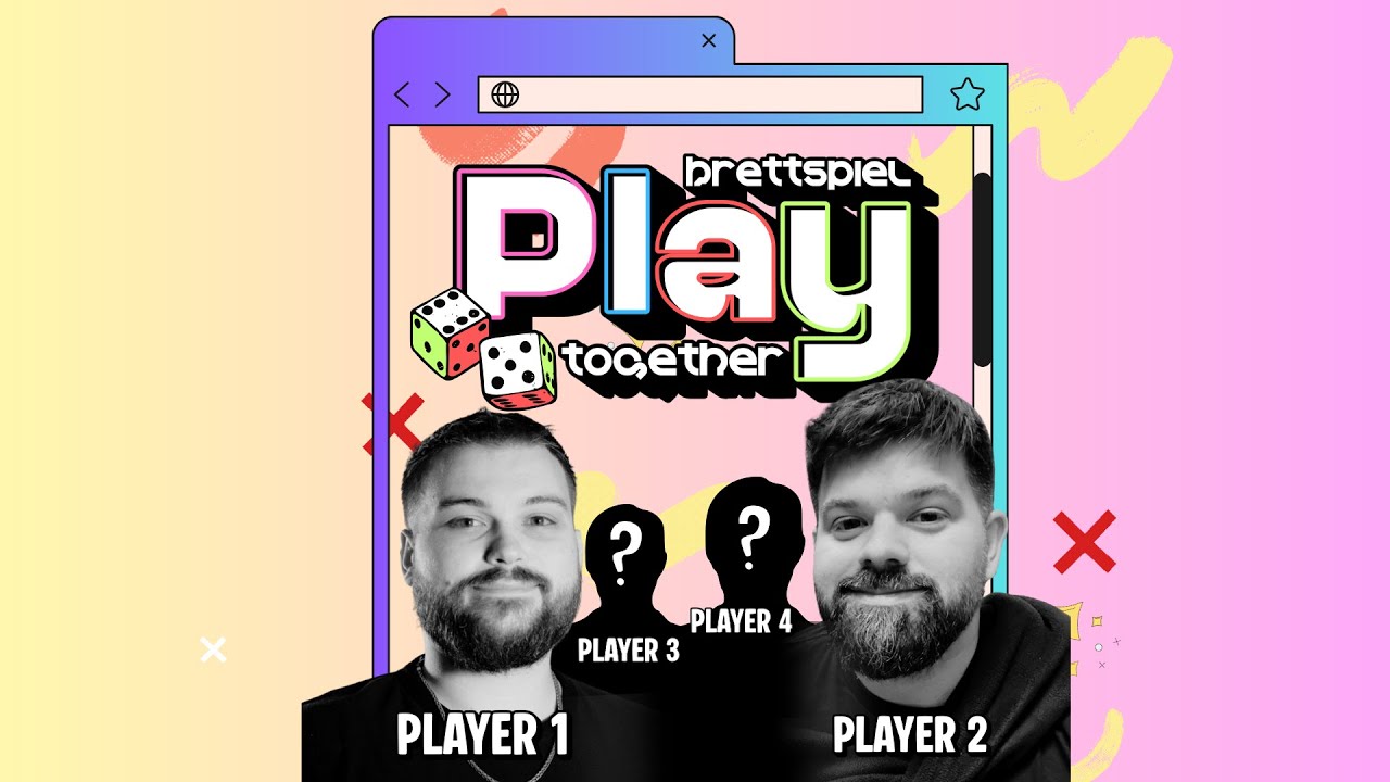 BRETTSPIEL PLAY TOGETHER | Ein paar Runden Online mit Freunden + SPEZIAL Gamefound analyse